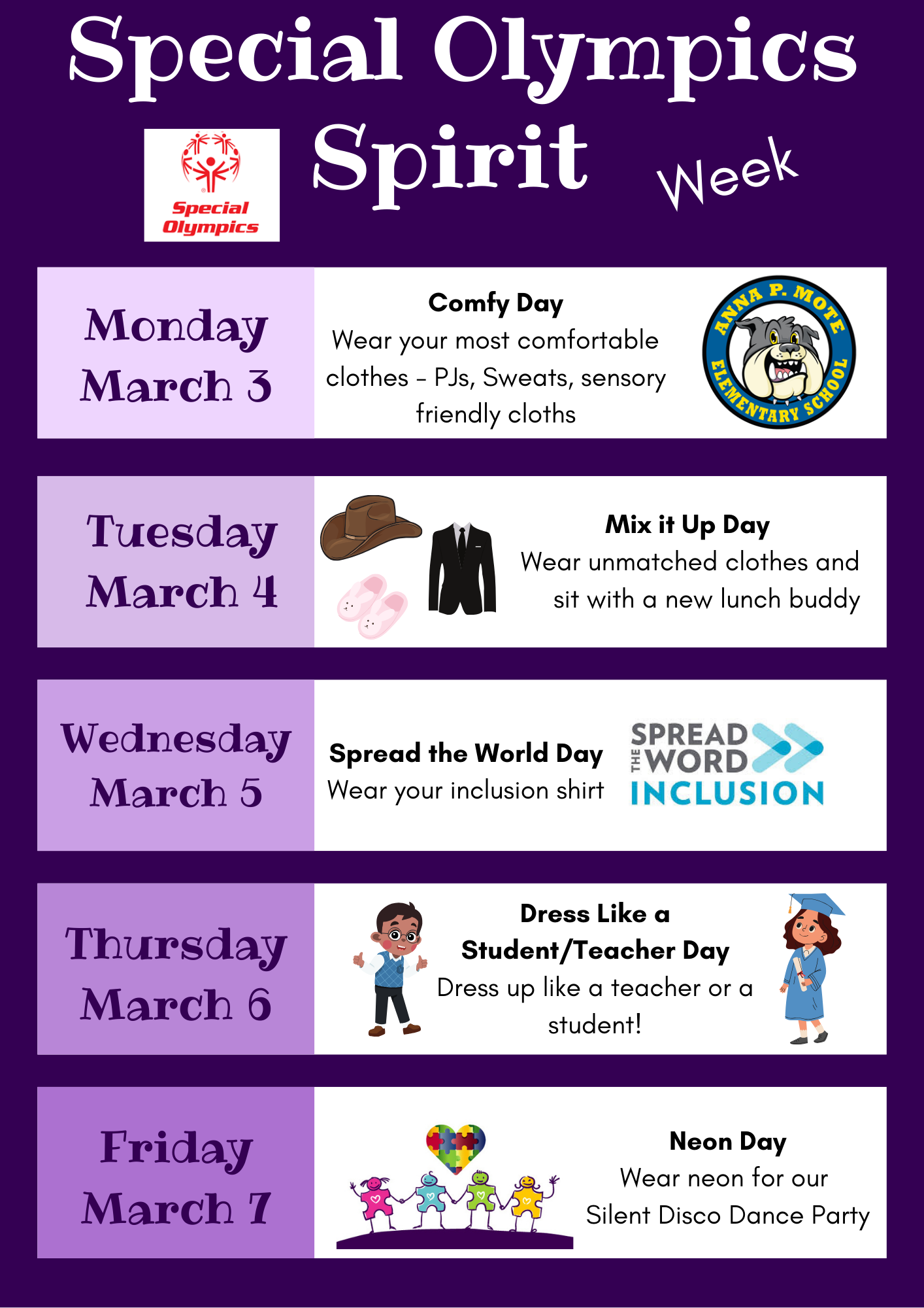  Spirit Week
